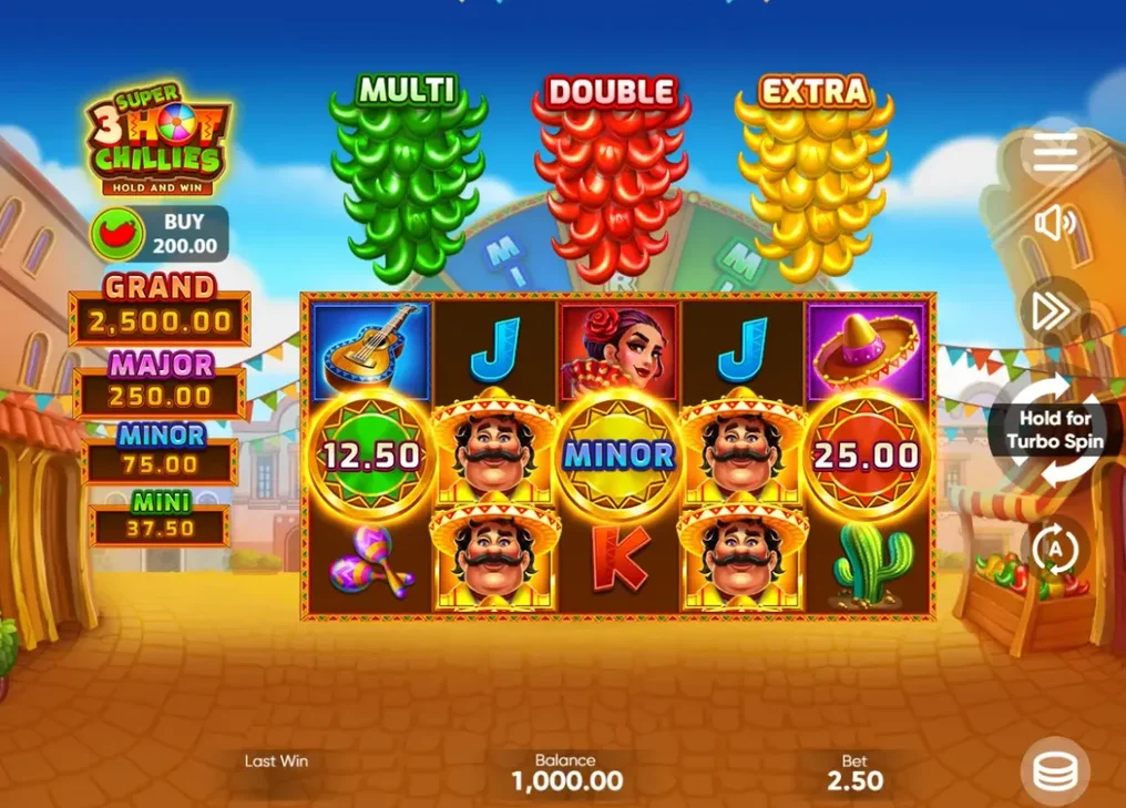 3 Super Hot Chillies play