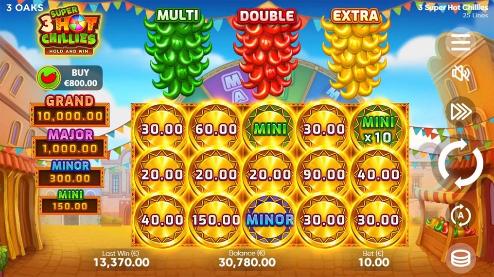 3 Super Hot Chillies play